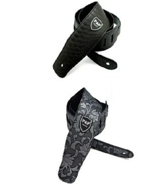 BANDOLERA BORDADA Guitarra Bajo Ancha 6.5 NUEVA