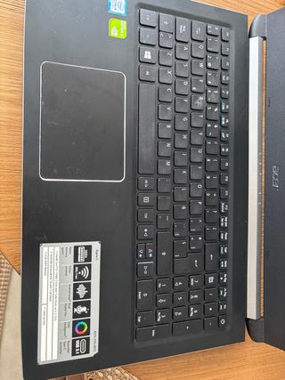 Laptop Acer N17C4 Negro/Plata