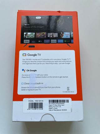 Xiaomi TV Box S 2ª Gen Google TV