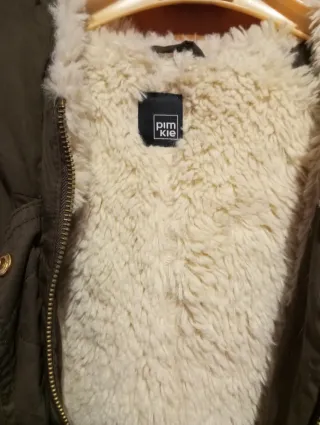 Cappotto verde Pimkie con cappuccio