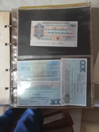 Banconote Italiane Lire 500,lire 1000 ,lire 2000