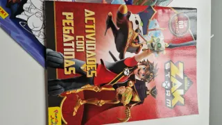 Lote de 2 libros de pegatinas y actividades niños