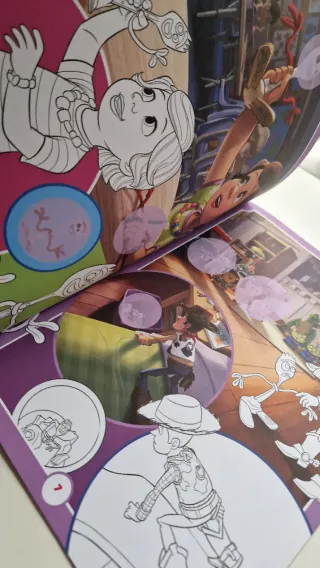 Lote de 2 libros de pegatinas y actividades niños