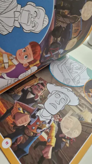 Lote de 2 libros de pegatinas y actividades niños