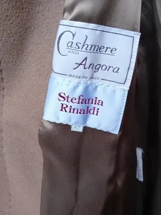 Cappotto lana cammello cashmere