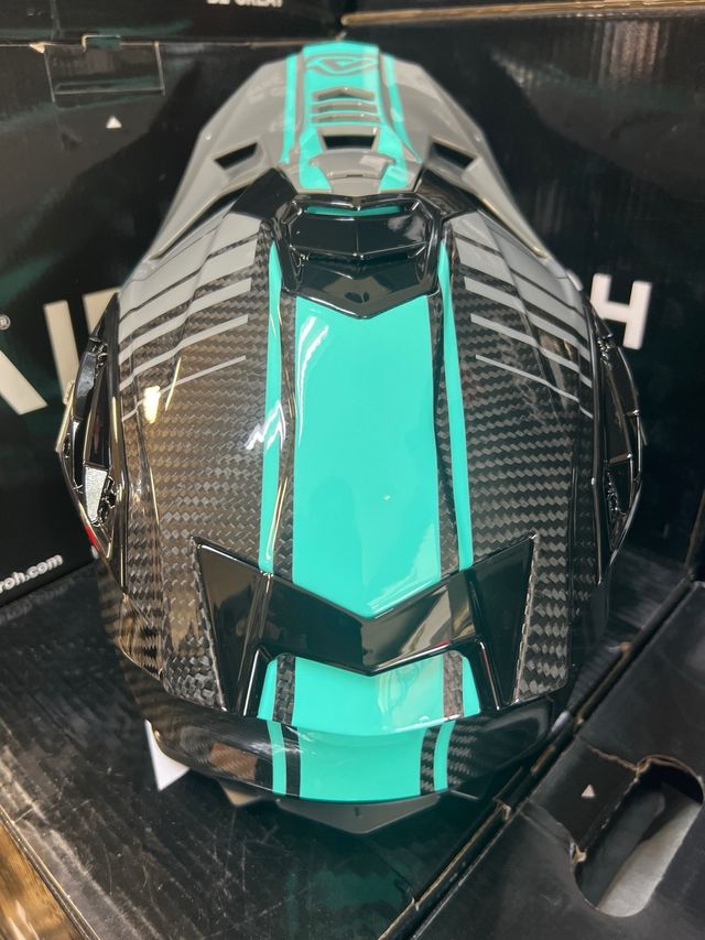 Casco Moto M Cross Acerbis Carbono