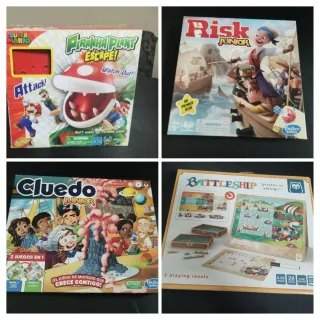 NO con InPost - Lote Juegos Mesa Junior