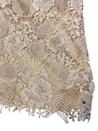 Vestido HOSS INTROPIA encaje beige