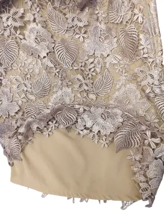 Vestido HOSS INTROPIA encaje beige