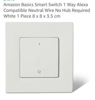 Interruttore Smart Amazon Basics