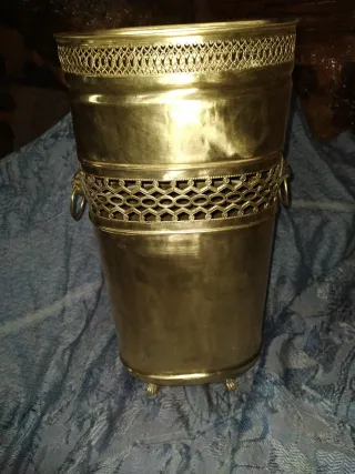 Paragüero/Bastonero.bronce mazizo