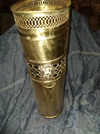 Paragüero/Bastonero.bronce mazizo