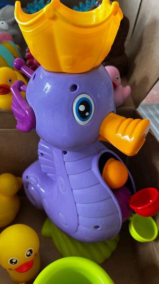 LOTE JUGUETES DE BAÑO CON PATITOS Y ANIMALES