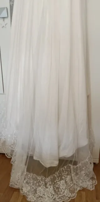 Vestido de Novia Blanco Encaje