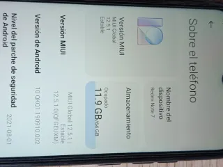 Xiaomi Redmi Note 7 Azul + Funda y Cable