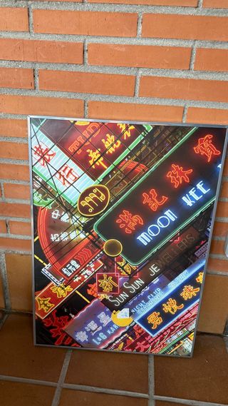 Cuadro Neón Chinatown Moderno