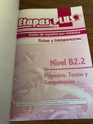 Libro Profesor Etapas Plus B2.2