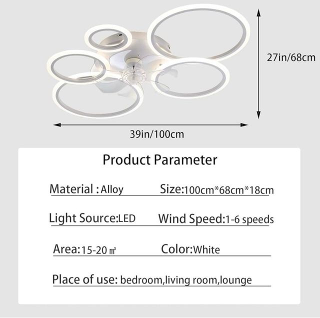 Ventilador con Luz LED y tostador Cecotec