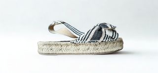 Sandalias Corina Beige y Negro