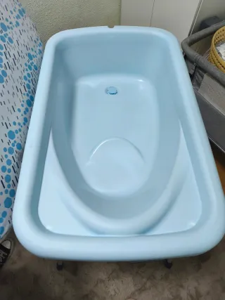 Bañera cambiador de bebe