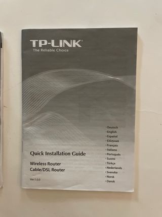 Router TP-Link Wireless N 300Mbps