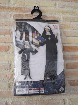 DISFRAZ DE MONJA/RELIGIOSA - Talla L