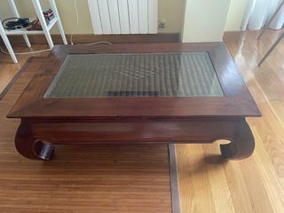 Mesa de centro cuadrada