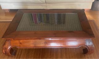 Mesa de centro cuadrada