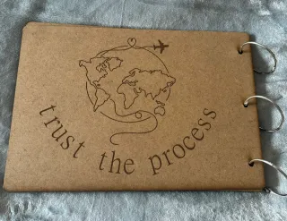 Álbum de fotos madera personalizado