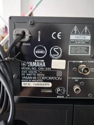 Minicadena YAMAHA CRX-330