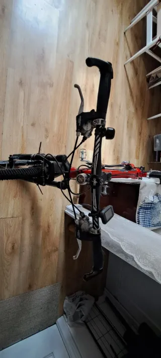 Bicicleta de Montaña Roja.