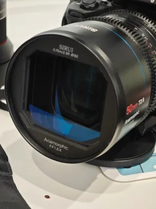 Objetivo anamorfico SIRUI 50mm T2.9 E mount