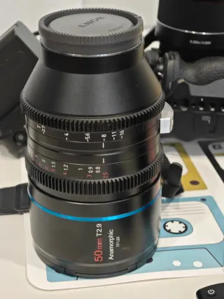 Objetivo anamorfico SIRUI 50mm T2.9 E mount