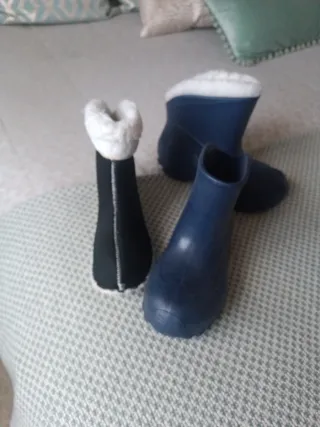 Botas de agua forradas Quechua T34/35