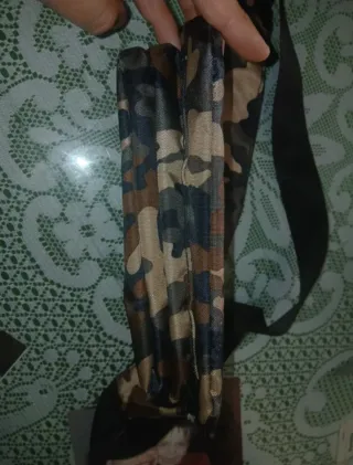 Riñonera Camuflaje Marrón y Multicolor