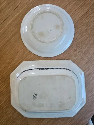 Plato Cartuja Diseño Clásico