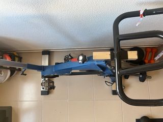 Bicicleta Spinning Azul