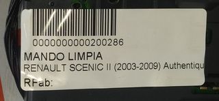 RENAULT SCENIC II Confort Authentique MANDO LIMPIA