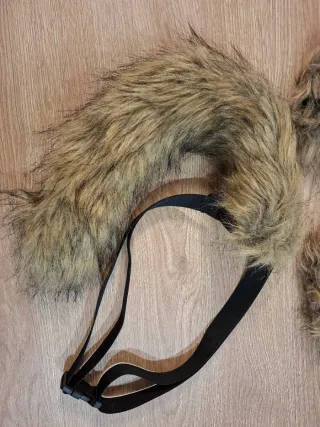 Disfraz Lobo Adulto: Orejas, Patas y Cola