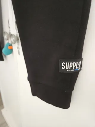 Pantalón chándal Supply & Demand negro