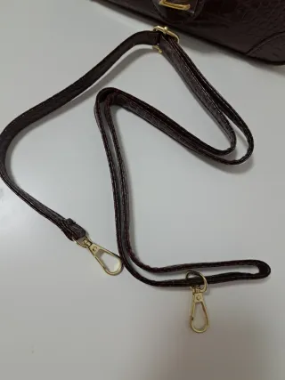 Bolso Yves Saint Laurent piel marrón