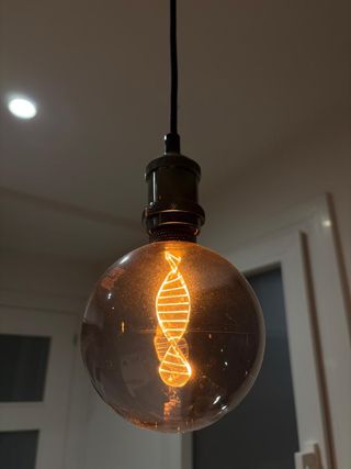 Lámpara colgante diseño espiral