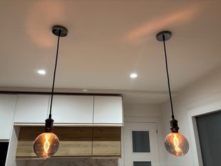 Lámpara colgante diseño espiral