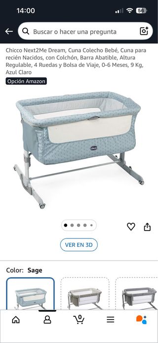 Cuna colecho Chicco Next2me