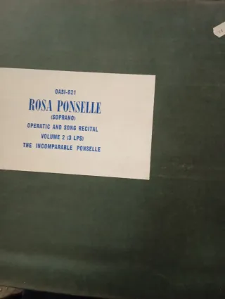 Rosa Ponselle - Operatic and Song Recital Vol. 2