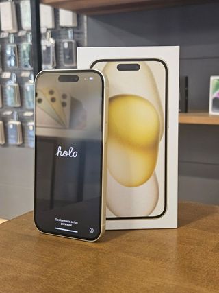 IPHONE 15 128GB GIALLO BATTERIA 91%