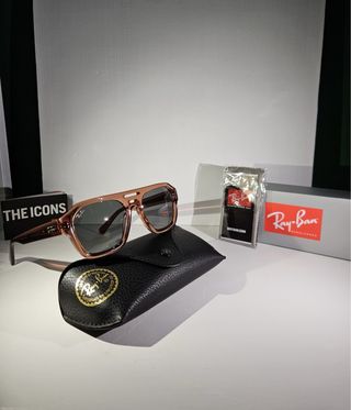 Occhiali Ray-Ban Corrigan Trasparent Brown