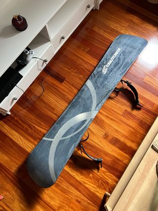 Tabla Snowboard 158cm con Fijaciones