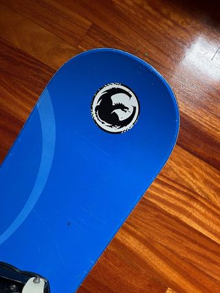 Tabla Snowboard 158cm con Fijaciones