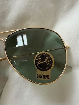 Gafas de Sol Ray-Ban Aviator Doradas